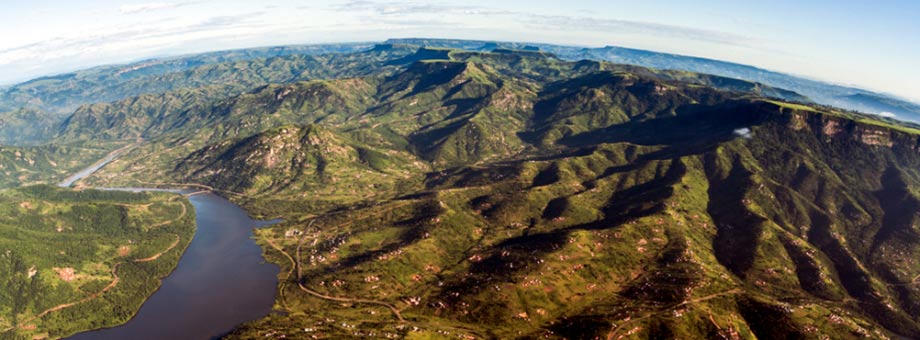 Aerial view of The Thousand Hills